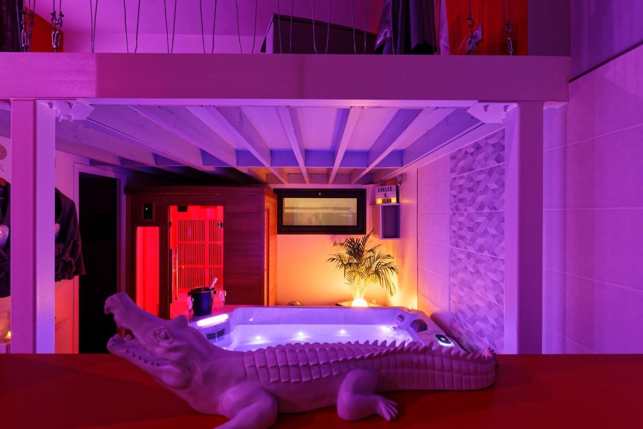 Romance Spa Lofts Haut De Gamme Avec Sauna Le Havre Exteriör bild