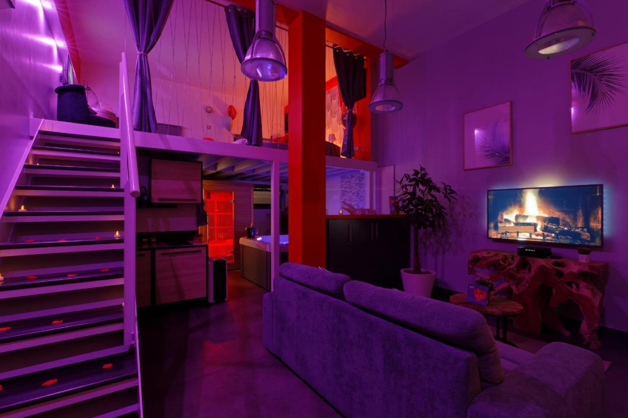 Romance Spa Lofts Haut De Gamme Avec Sauna Le Havre Exteriör bild
